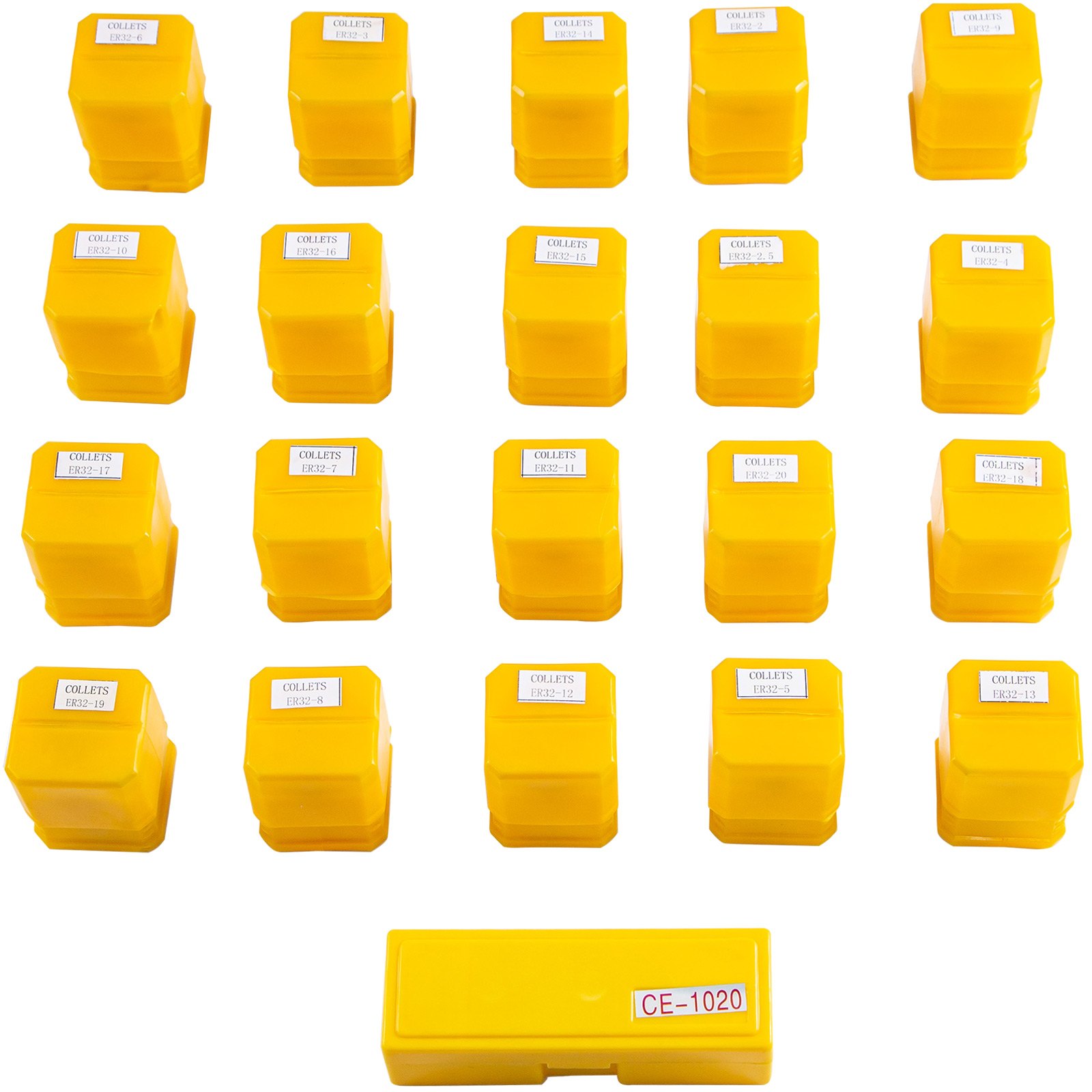 Vevor Spannzangen U 20 Stück Im Satz Er32 Federarbeitszangen 2-20 Mm 45# Stahl