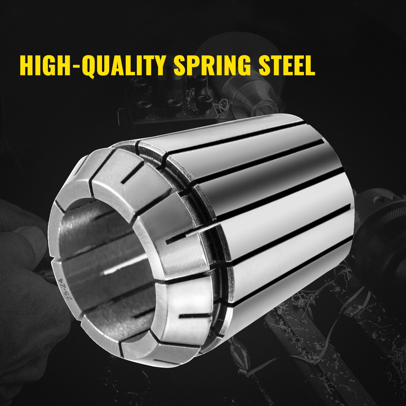 Vevor Spannzangensatz Spannzangenfutter 23pcs Er40 Spannzangen 3-25 Mm Fräsen