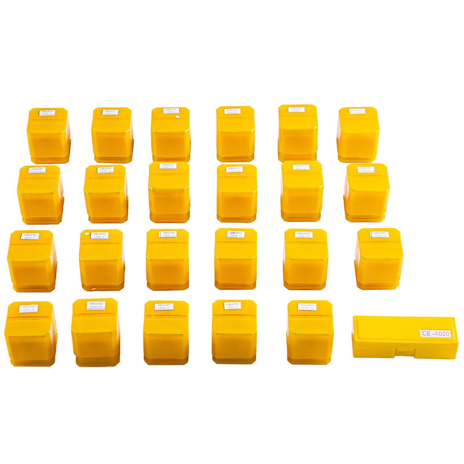 Vevor Spannzangensatz Spannzangenfutter 23pcs Er40 Spannzangen 3-25 Mm Fräsen