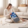 VEVOR Montessori Busy Board 12-in-1 Faltbares Wandmotorikbrett aus Filz Wal, Sensorisches Spielzeug zur Bildung & Frühe Entwicklung für Kinder, mit Zahlen Buchstaben Tieren Formen Uhr & Lernelementen