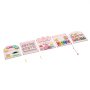 VEVOR Montessori Busy Board 14-in-1 Sensorisches Wandmotorikbrett Burgform, Motorikspielzeug zur Bildung & Frühe Entwicklung für Kinder, aus MDF-Platten, mit Xylophon Uhr Zahnrädern & Lernelementen
