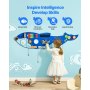 VEVOR Orca Aktivitätswand, Busy Board Panels, 12 Spiele, Montessori Sensory Wall Spielzeug für Kinder von 3–12 Jahren, Lernaktivitätszentrum, ideal für Spielzimmer, Kindergarten, Klassenzimmer