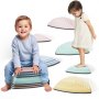 VEVOR Balanciersteine Trittsteine Balancing Stepping Stones Balancespiel 6er-Set