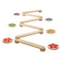 VEVOR Schwebebalken-Trittsteine, 6 Stück hölzerne Balance-Boards für Kleinkinder, Montessori-Spielzeug für Kinder von 2–6 Jahren, fördert Koordination und Grobmotorik, Gymnastikparcours für drinnen und draußen, Geschenk für Mädchen und Jungen