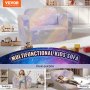 VEVOR Kindersofa Kindercouch Kindersessel Kindermöbel im Dunkeln Leuchten