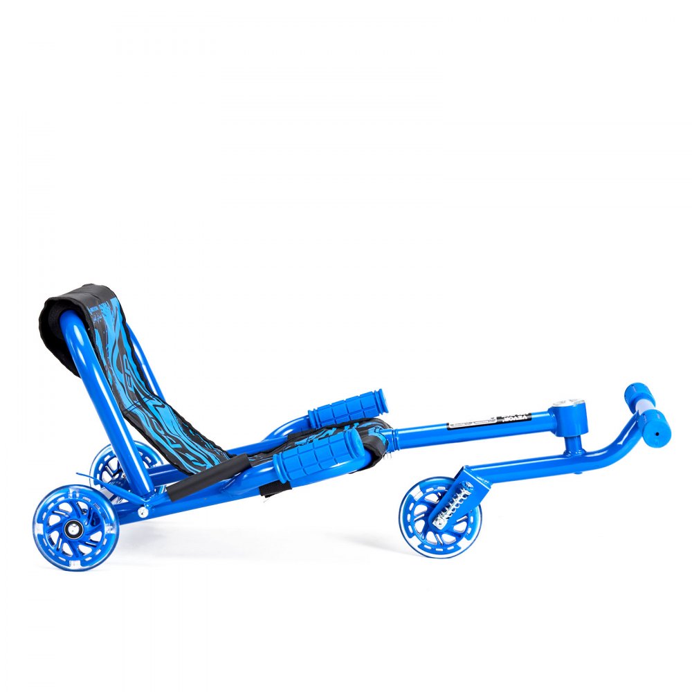 VEVOR Drifter Trike Tricycle 60 kg, Tricycle Scooter 960 x 440 x 285 mm, Children's Vehicle Tricycle for Children from 4 Years Old, Rides on All Hard Surfaces Indoors and Outdoors, Blue