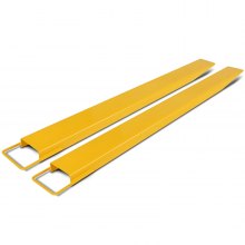 VEVOR Gabelverlängerung 152 CM Stapler Gabelverlängerung für Gabelstapler Palette mit Gabelverlängerungen Gabelverlängerungen Hochfeste Palettengabeln aus Stahl