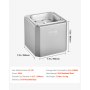 VEVOR Kommerzieller Glasfroster CO2-Bierglaskühler Schnelles Einfrieren von Eisbechern
