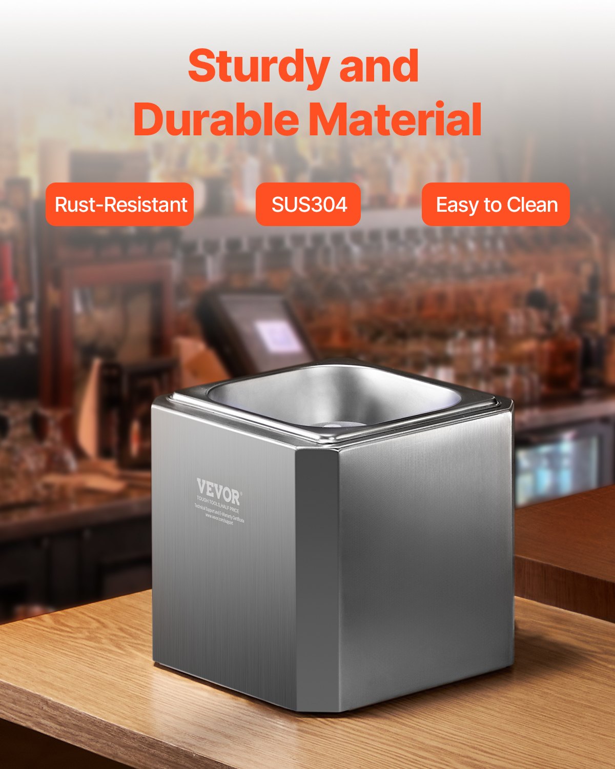 VEVOR Glasfroste Kühler Bierglasfroster, 8–10 Sekunden/Tasse mit LED-Licht, sofortiger Glaskühler für Wein Mixgetränke Saft, Glas Tasse Froster ideal für Bar Restaurant Küche