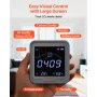 VEVOR WLAN-CO2-Detektor, CO2-Monitor mit Temperatur- & Feuchtigkeitsanzeige, NDIR-Sensor, Kohlendioxid-Messgerät, CO2-Melder für den Außenbereich, Zuhause, Büro, Auto, Wandmontage