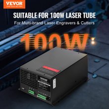 VEVOR CO2-Laser-Netzteil für 100-W-Laserröhren-Lasergravierer/-schneider -30-65℃