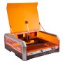 VEVOR Lasergravierer, 20 W, Lasergravur- & Schneidemaschine mit Gehäusekamera, Laserschneider, 400x400 mm Arbeitsbereich, 30000 mm/min, für Holz, Leder, Glas, Papier, bestimmte Metalle, Klasse 1