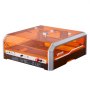 VEVOR Lasergravierer, 20 W, Lasergravur- & Schneidemaschine mit Gehäusekamera, Laserschneider, 400x400 mm Arbeitsbereich, 30000 mm/min, für Holz, Leder, Glas, Papier, bestimmte Metalle, Klasse 1