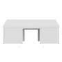 VEVOR Zeltgarage Carport Garagenzelt Autoüberdachung 3,65x6,09x3,02m Weiß, für Auto & Boot Abnehmbare Seitenwände & Reißverschlusstür UV-Beständig & Wasserabweisend Dual-Use-Design