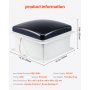 VEVOR Wohnmobil-Lüfter, Dachventilator 12 V, leistungsstarker 10-Gang-Wendelüfter mit Fernbedienung, eingebauter Gleichstrommotor, elektrischer Deckel, passend für 35,6x35,6 cm große Dachöffnungen