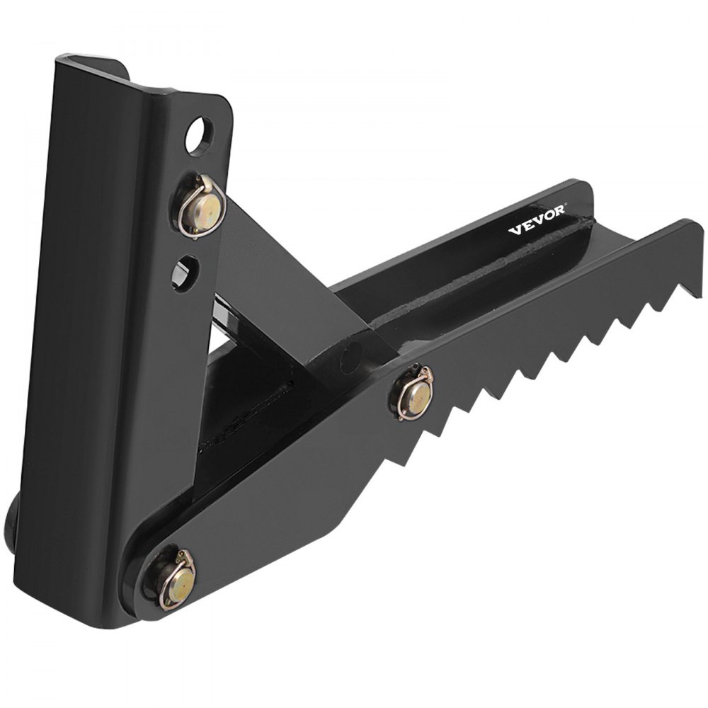 VEVOR Excavator Thumb Attachments, 36 Inch, Adjustable, Extremely Weldable, Excavator Thumb Hook Clamp, 1/2 Inch Teeth, Thick Steel Plate, 16 mm Mounting, Bolt-On Design