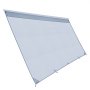 VEVOR Sonnenschutz (2 x 4,3 m) für Markisen (4,5 m), Markisen-Vorderwand aus Polyester-Netzgewebe, Doppelt Genähter & Atmungsaktiver Sichtschutz für Wohnmobil, Camping & Wohnwagen