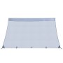 VEVOR Sonnenschutz (2 x 4,3 m) für Markisen (4,5 m), Markisen-Vorderwand aus Polyester-Netzgewebe, Doppelt Genähter & Atmungsaktiver Sichtschutz für Wohnmobil, Camping & Wohnwagen