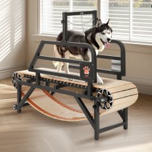 VEVOR Hundelaufband für mittelgroße Hunde 100kg Indoor-Laufmaschine 175x51x130cm