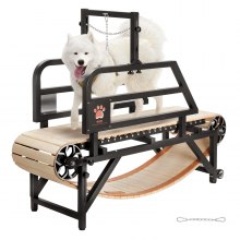 VEVOR Hundelaufband für mittelgroße Hunde 100kg Indoor-Laufmaschine 175x51x130cm