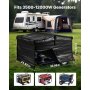 VEVOR Generatorabdeckung (860 x 605 x 530 mm) wasserfeste Schutzhülle für die meisten Generatoren mit 3500–12000 W, Generator-Laufabdeckung mit strapazierfähigem & dickem 420D-Oxford-Gewebe