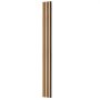 VEVOR acoustic panels, acoustic boards, 2400 x 200 mm, MDF accent wood wall panels for modern interior wall decoration, artificial wood wall panels for noise reduction, light oak, set of 4