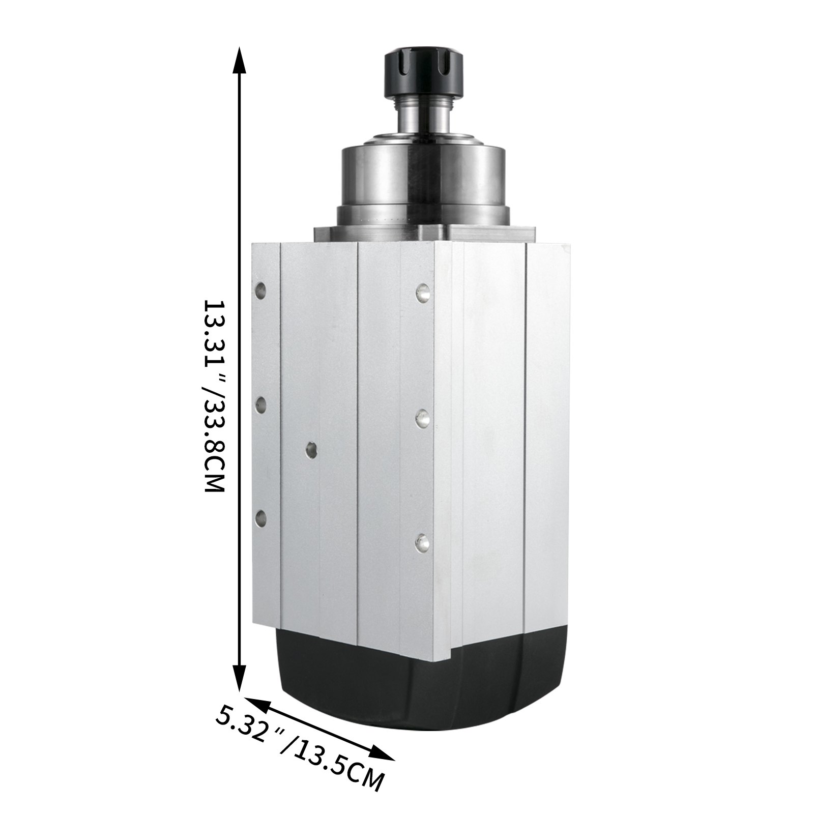 Vevor 4.5kw Luftgekühlter Motor 18000 U/min Cnc Spannzangenfutter Spindelmotor