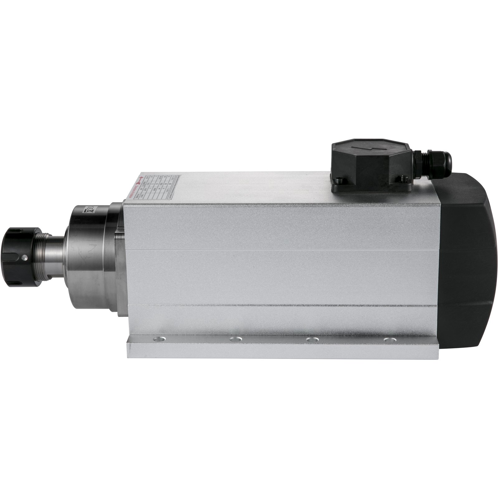 Vevor Luftgekühlter Motor Spindelmotor 18000 U/min 6 Kw Für Spannzangenfutter