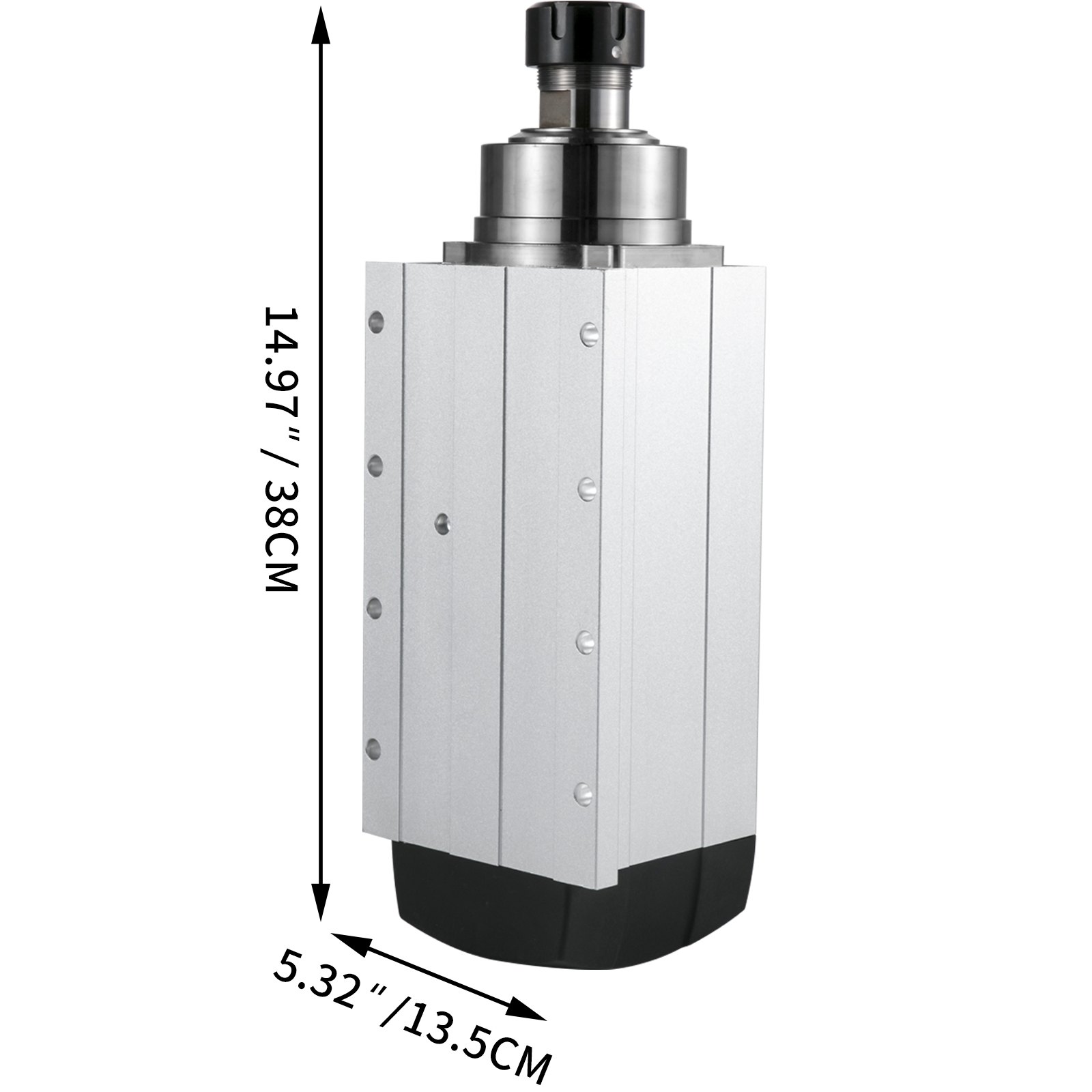 Vevor Luftgekühlter Motor Spindelmotor 18000 U/min 6 Kw Für Spannzangenfutter