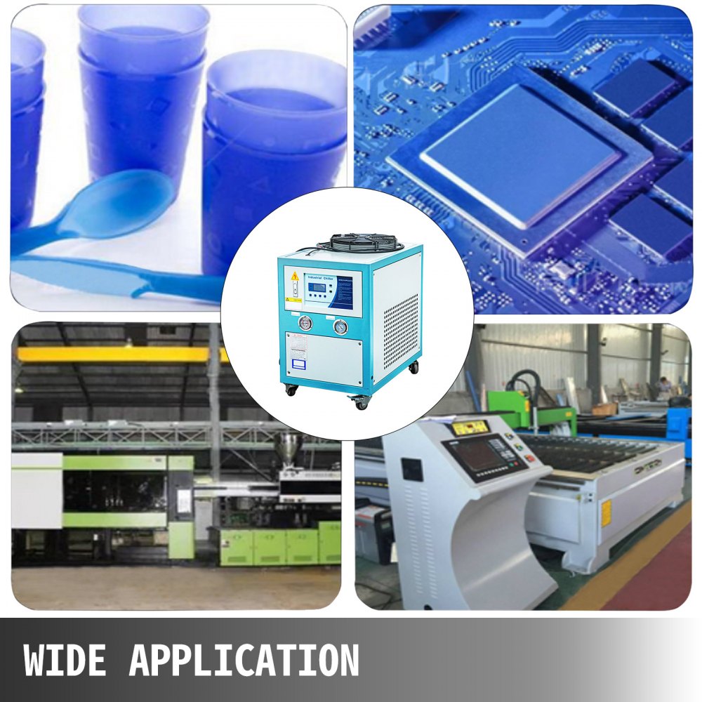 Kaltwassersatz Laser Chiller Wasser Chiller Industrie Wasserkühler 5160 Kcal / H