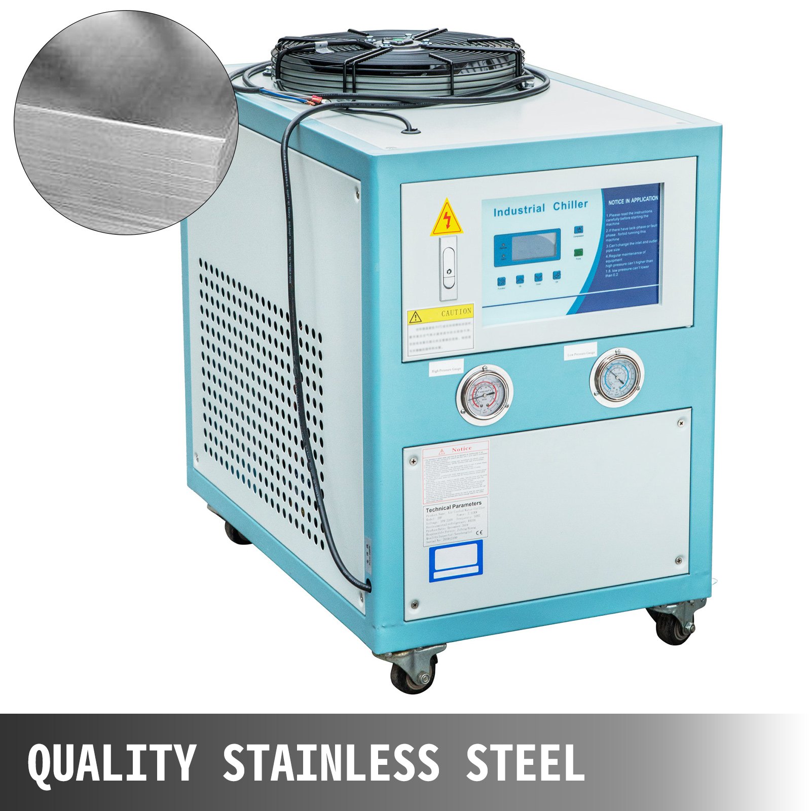 Kaltwassersatz Laser Chiller Wasser Chiller Industrie Wasserkühler 5160 Kcal / H