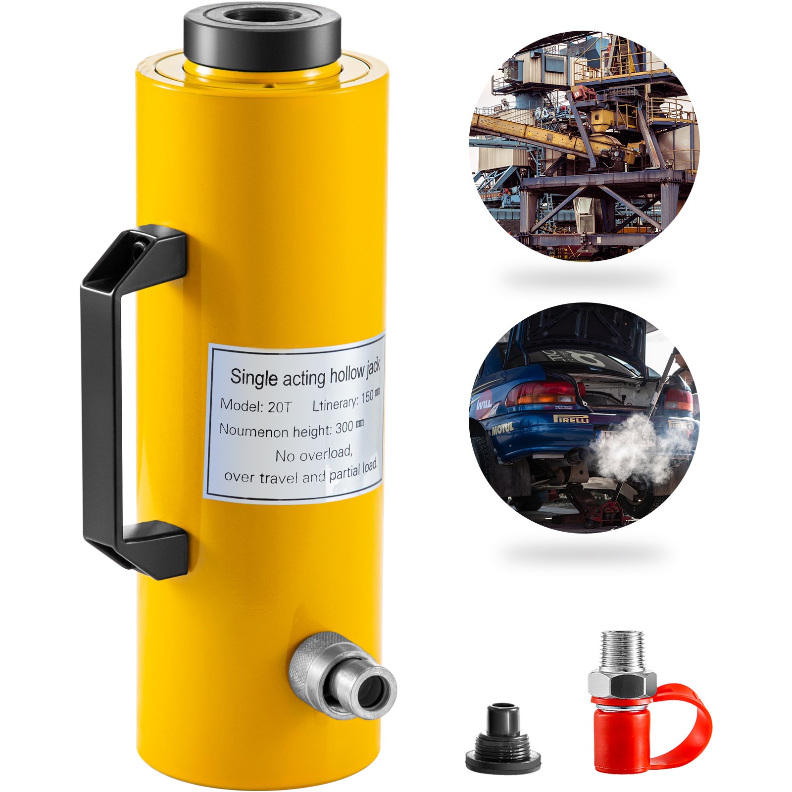 Hohlkolbenzylinder Hydraulikzylinderheber Hydraulikzylinder 20 T Hub Jack 150mm