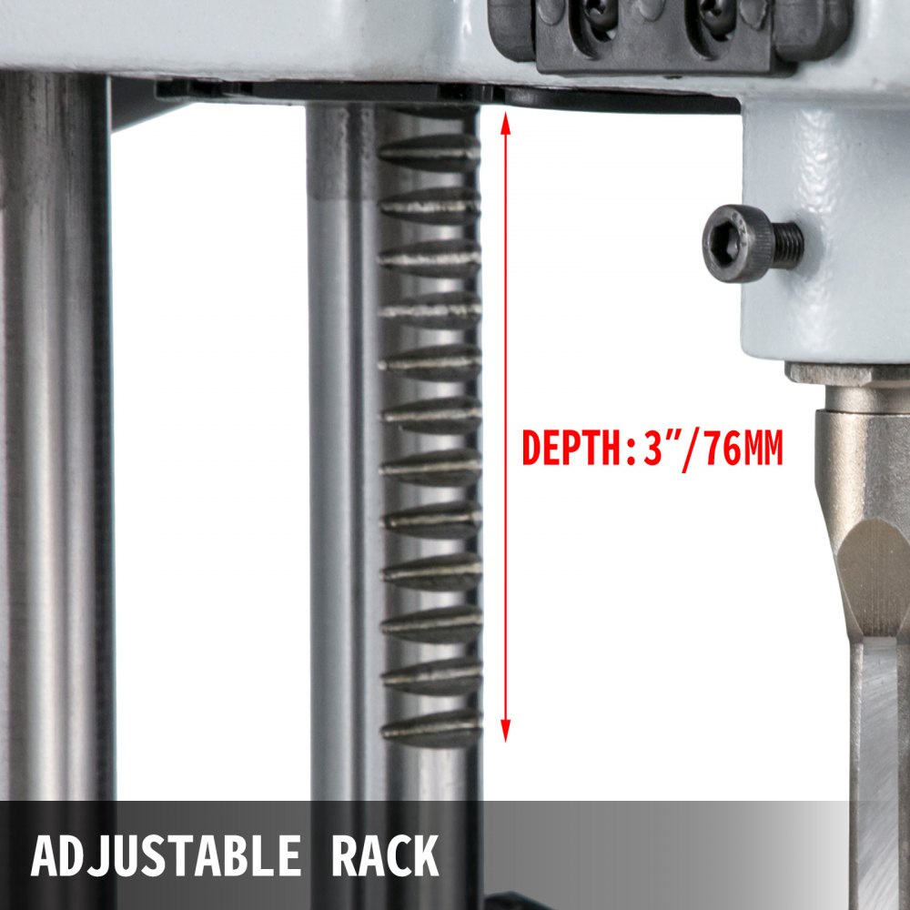 VEVOR Hohl Stemmmaschine Hohlmeißel Stemmmaschine MS36127A3 für Holzbearbeitung