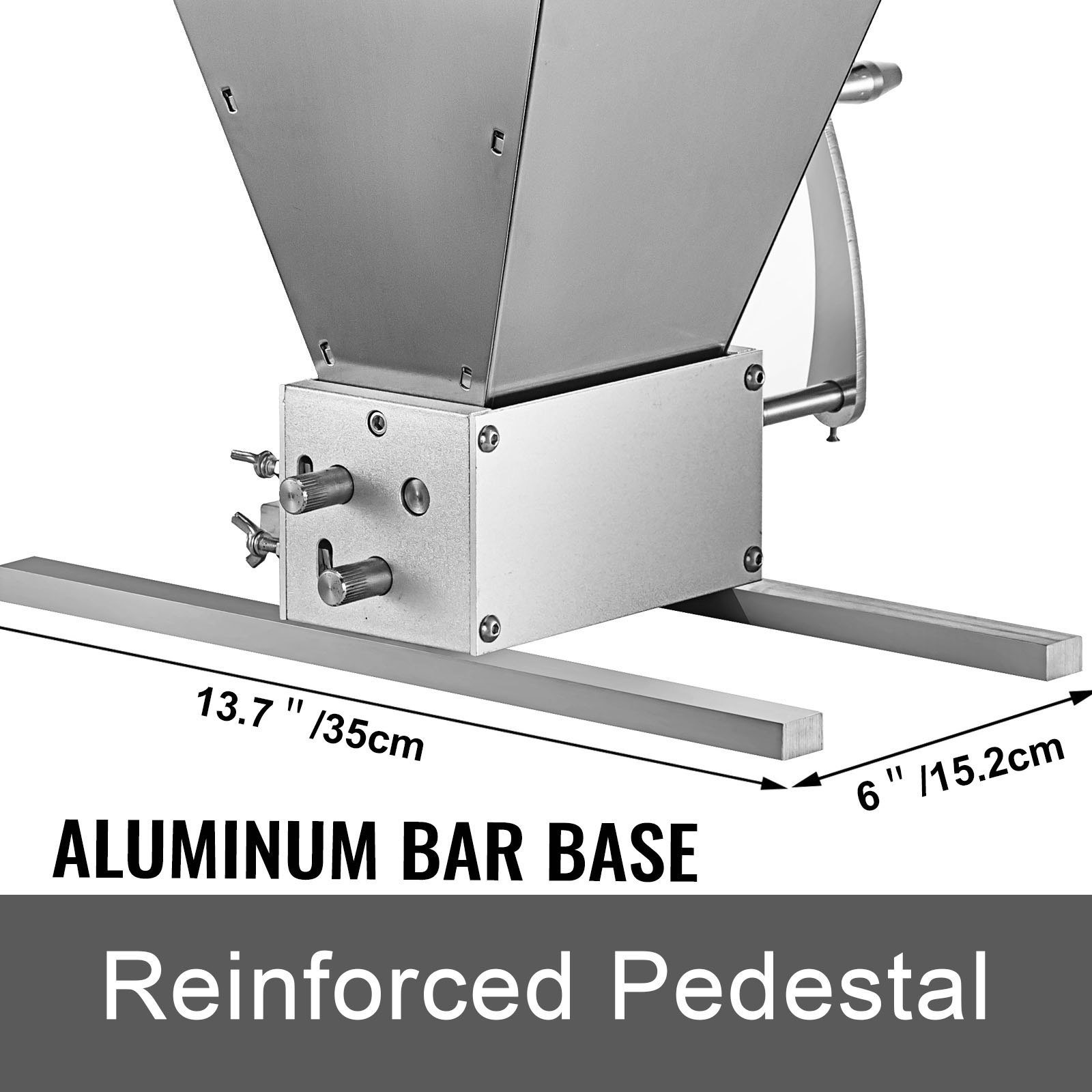Getreidemühle Handmühle Schrotmühle Futtermühle Malzmühle Heimbrauer 3 Rollen