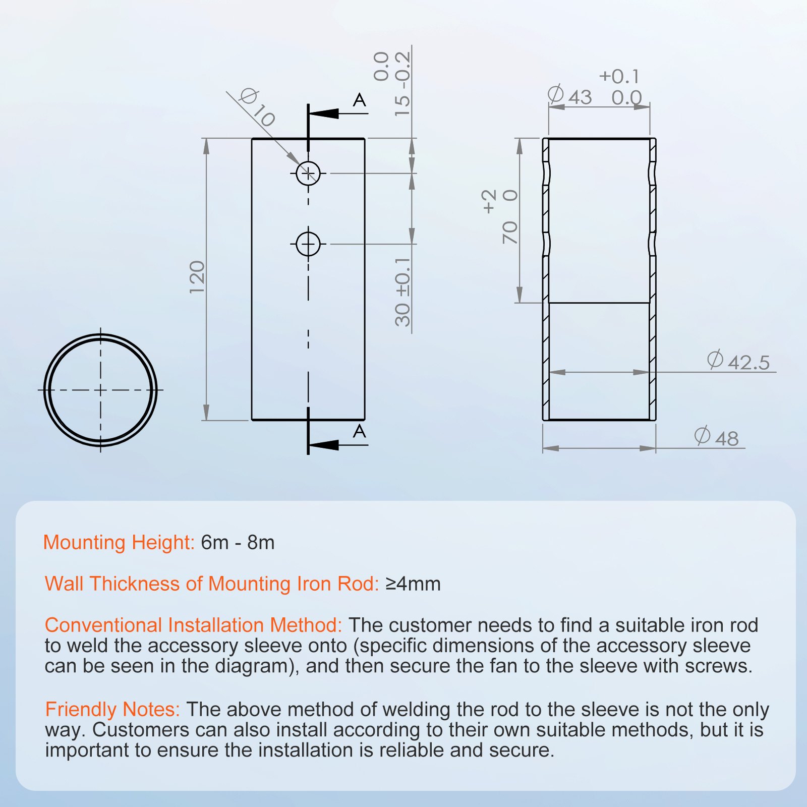 VEVOR 500 W Windkraftanlage 24 V Windgenerator 3-Blatt-Windkraftgenerator mit MPPT-Regler einstellbare Windrichtung und 2,5 m/s Startwindgeschwindigkeit geeignet für Zuhause Bauernhof Wohnmobile Boote