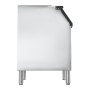 VEVOR Commercial Ice Maker Storage Bin, 136 KG Capacity Ice-Bin, Stainless Steel Commercial Ice Storage Bin with Adjustable Anti-slip Rubber Feet, Suitable for Restaurant Hotel and Beverage Shops