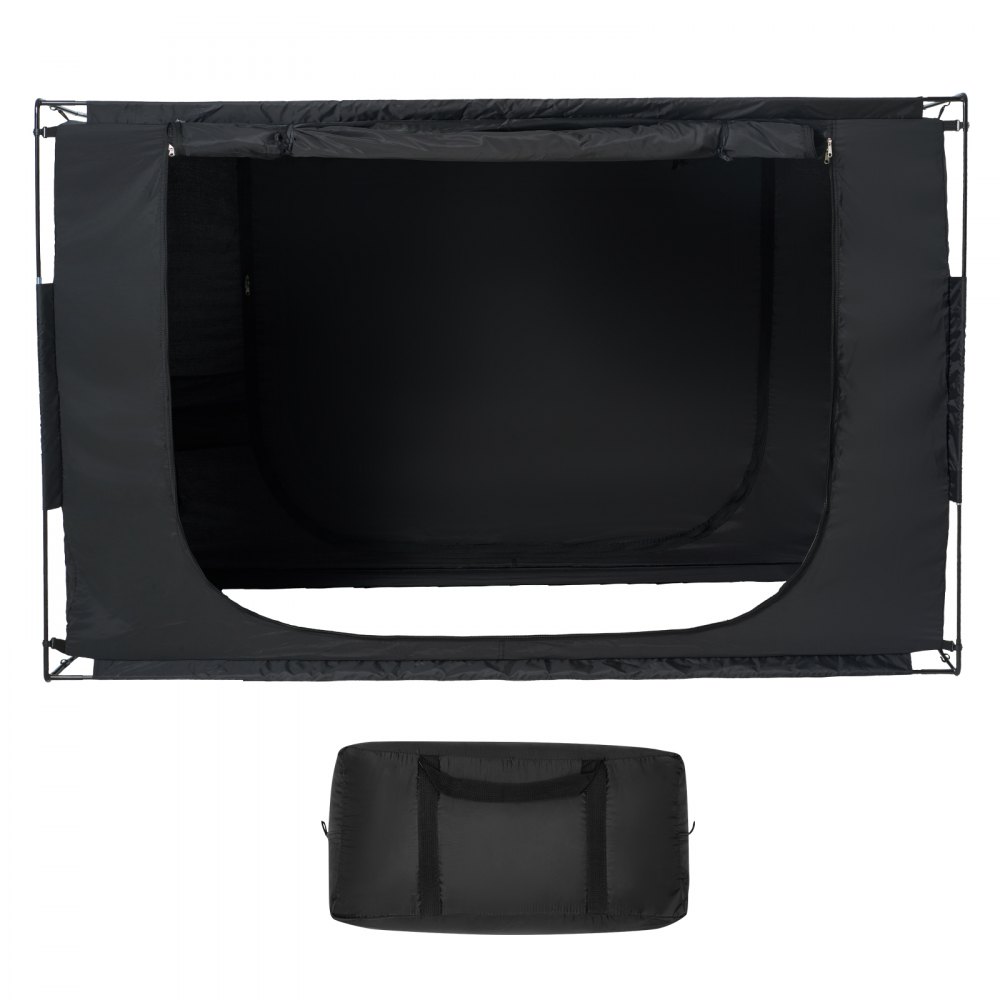 VEVOR Bettzelt Betthimmel Schlafzelt Traumzelt Atmungsaktiv 3Türen 203x152x119cm