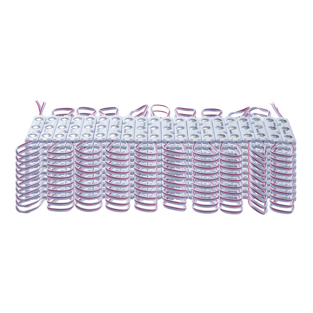 VEVOR 200x LED Schaufensterbeleuchtung DC 12 V Led-modulleuchten 5730 SMD 3-ED