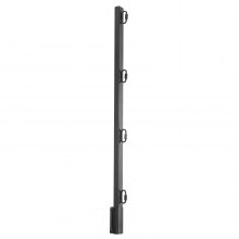 VEVOR Übersteigschutz Zaunerhöhung, 12er-Pack. Stacheldrahtarm 815x75x45 mm, Stacheldrahtabweiser, Stacheldrahthalter aus Stahl, flach oder oberflächenmontierte Stacheldraht-Verlängerungsarme