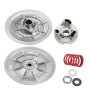 VEVOR Golf Cart Sekundär Angetriebene Power-Kupplungs-Set, Metalloberflächen-Antriebskupplung, 1985–2007 angetriebenes Kupplungs-Set, kompatibel mit Yamaha Low End G2-G28 Golf Cart (mit Feder)