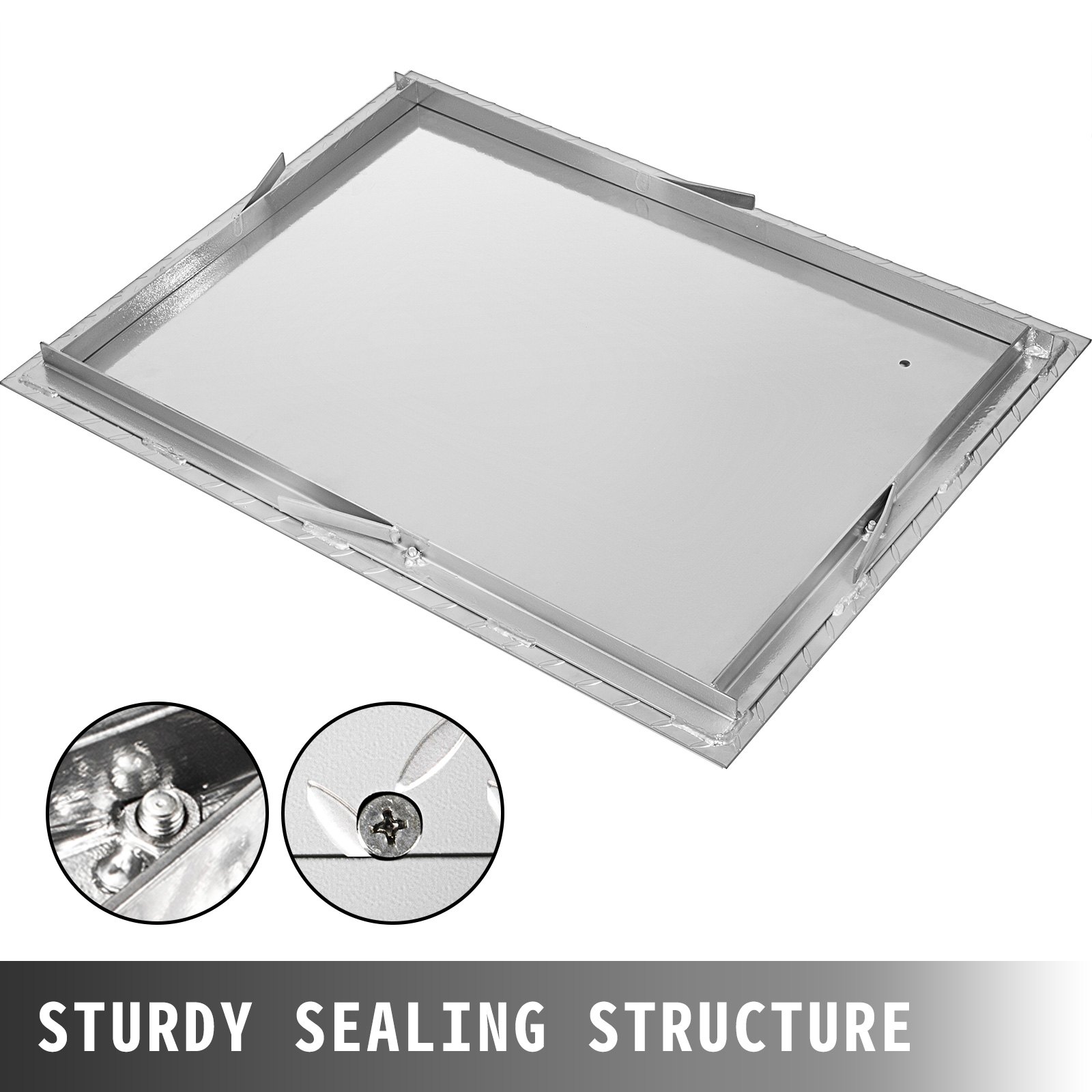 Vevor Schachtabdeckung Verzinkt Stahl 60 X 80 Cm Abflussabdeckungen Vertiefte