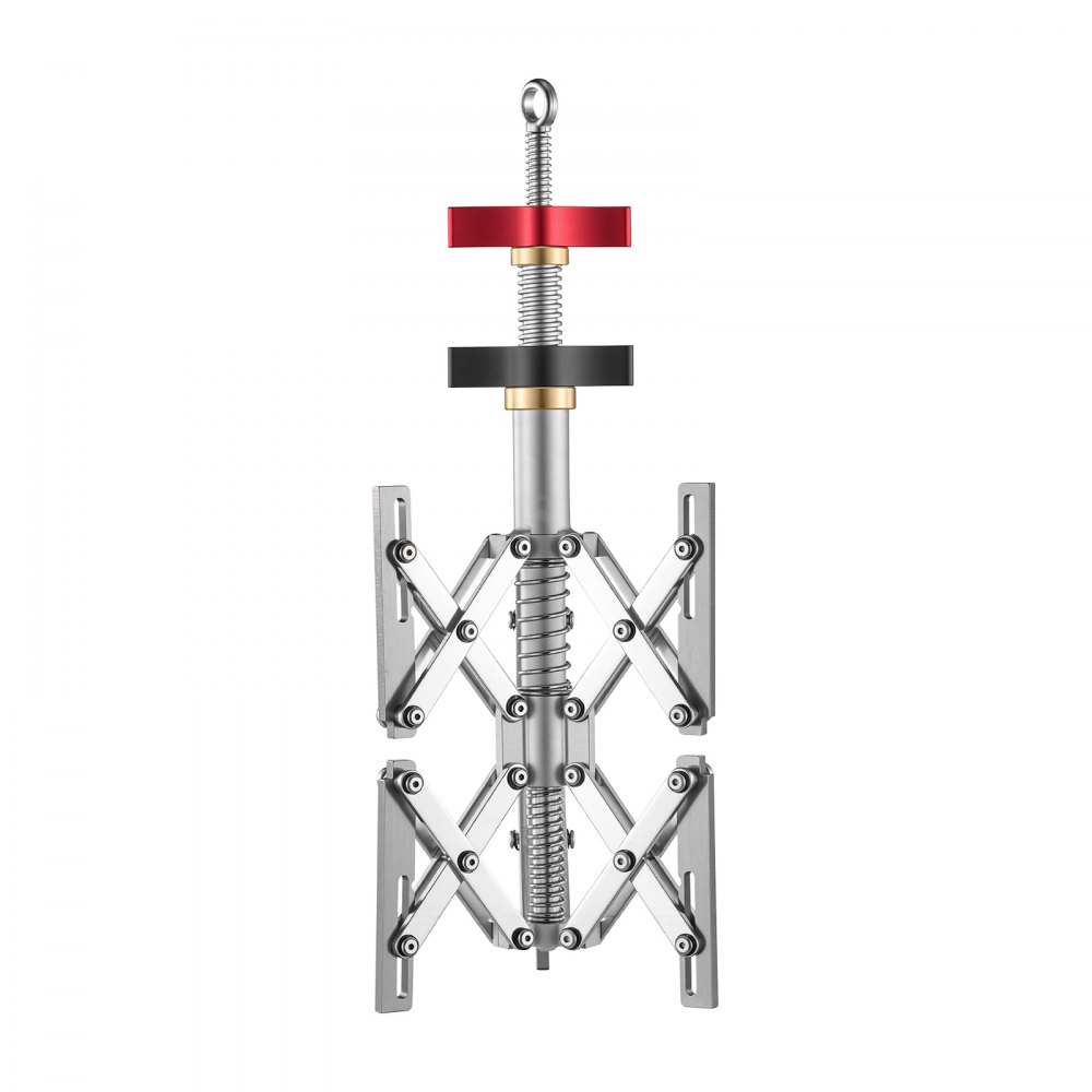 VEVOR Internes Rohrausrichtungswerkzeug Rohrklemme für 101,6-203,2mm Rohre, Rohrausrichtungsschelle für Präzise Zentrierung & Befestigung, Stahlkonstruktion, mit 2 Klemmensätzen & Manuellem Drehknopf