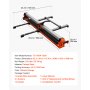 VEVOR Fliesenschneider 1200 mm, Fliesenschneidmaschine mit Schiene & Gleitkopf, Präzisions-Ausrichtungshilfe, Wolframkarbid-Schneidscheibe, Stützbeine mit Rädern, Keramik-, Boden- & Wandfliesen