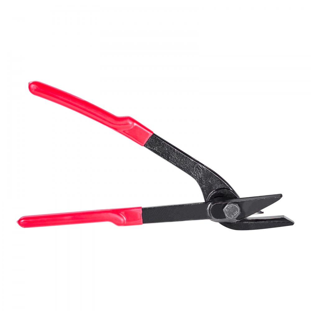 VEVOR 5 tlg Stahlband Umreifungsset, manuelle Umreifungsgerät mit 183 m Metallband, 300 Metallklammern und Schneider, pefekte Werkstattausstattung für industrielle Verpackung, Transport und Lager