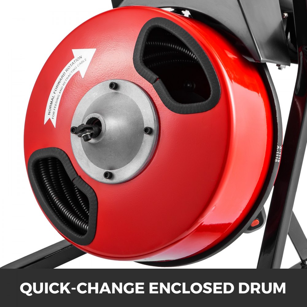 Rohrreinigungsmaschine Rohrreinigungsgerät Rohrreiniger 15.24mx13mm Spirale Pro