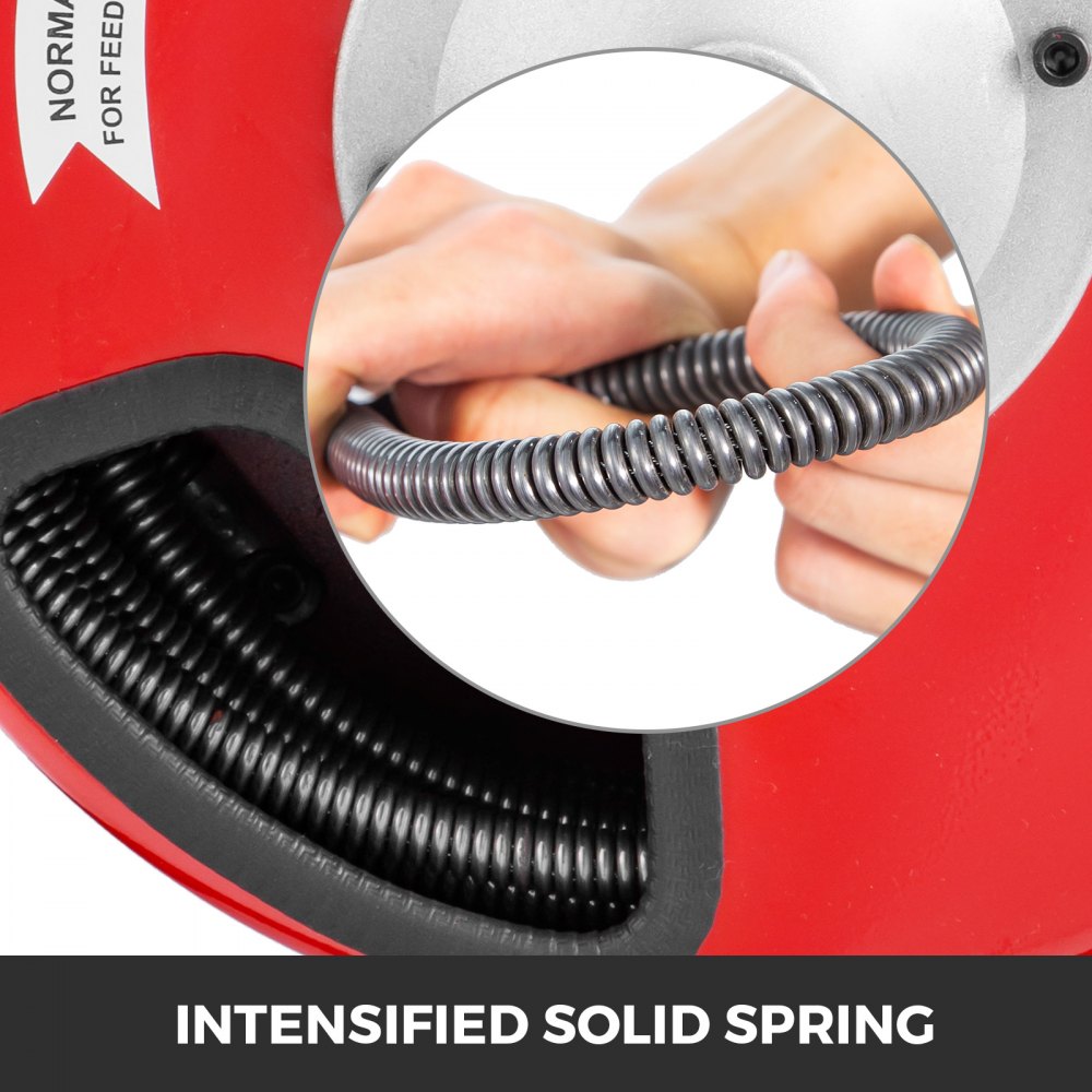 Rohrreinigungsmaschine Rohrreinigungsgerät Rohrreiniger 15.24mx13mm Spirale Pro