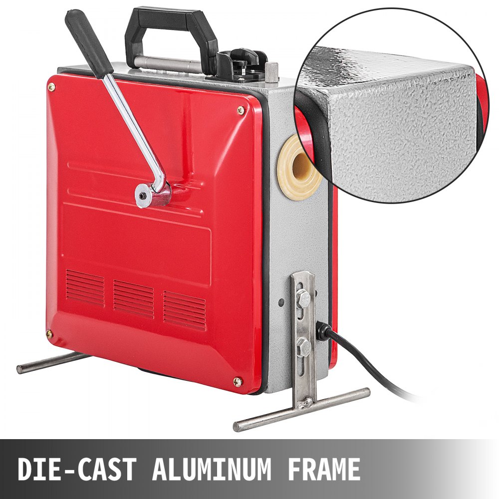 Rohrreinigungsgerät 690w Rohrreinigungsmaschine 20mx16mm 20mx22mm Spirale Set