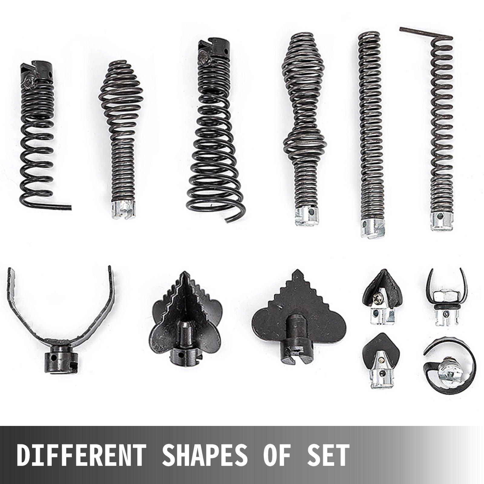 Rohrreinigungsgerät 690w Rohrreinigungsmaschine 20mx16mm 20mx22mm Spirale Set