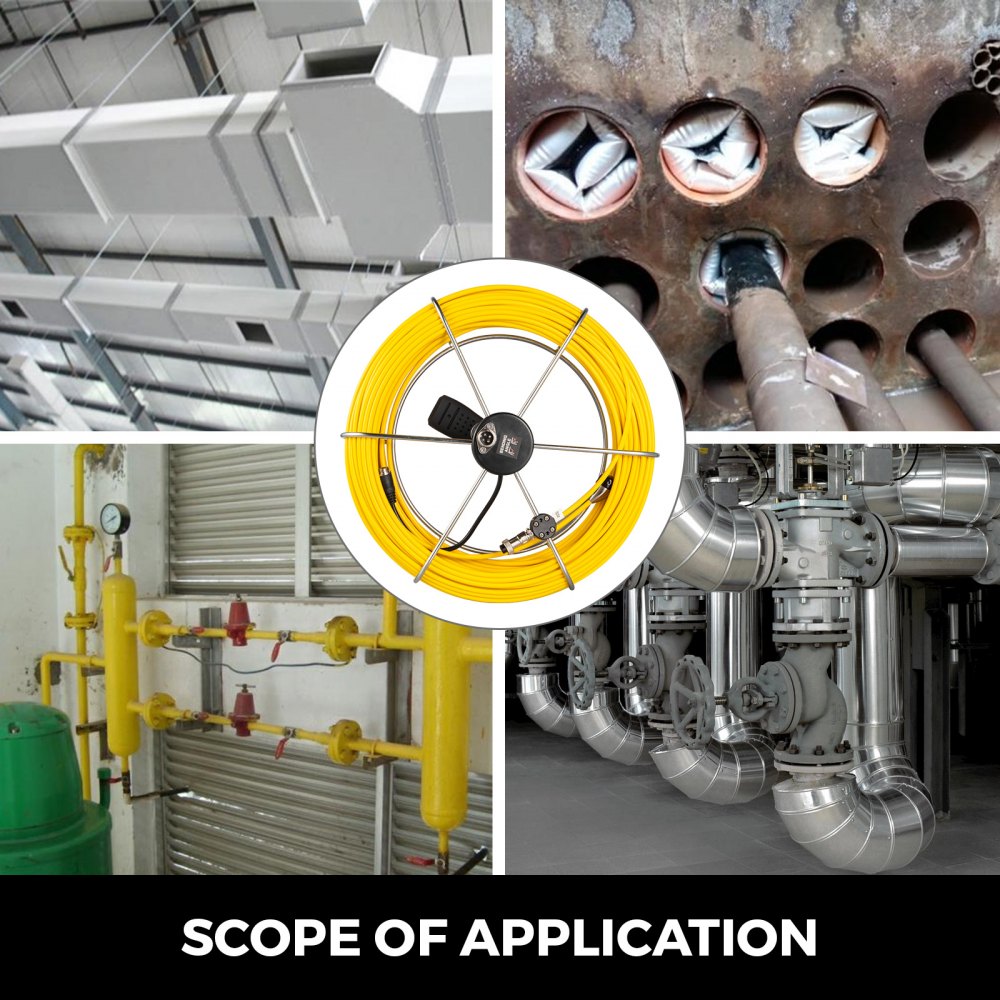 50m rohrinspektion kabel rohrleitung Abflussrohr Abwasserkanal mit Halterung