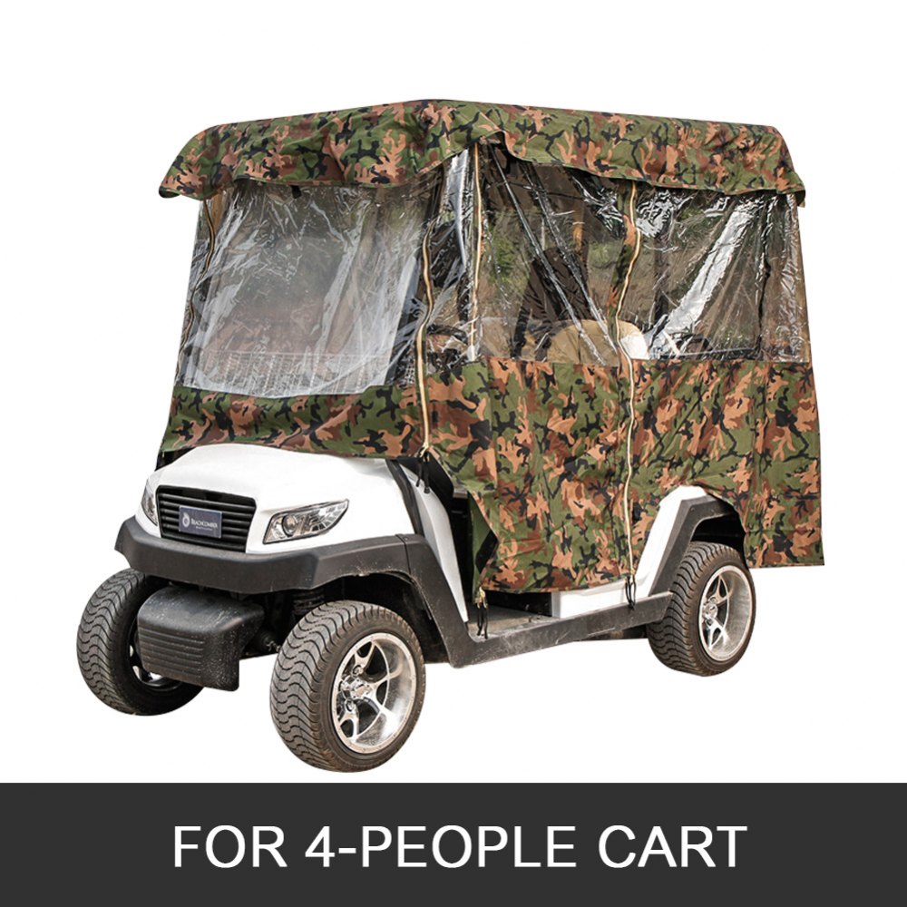 4 Passagiere Golfwagen Abdeckung Schutzhülle wasserdicht Abdeckplane